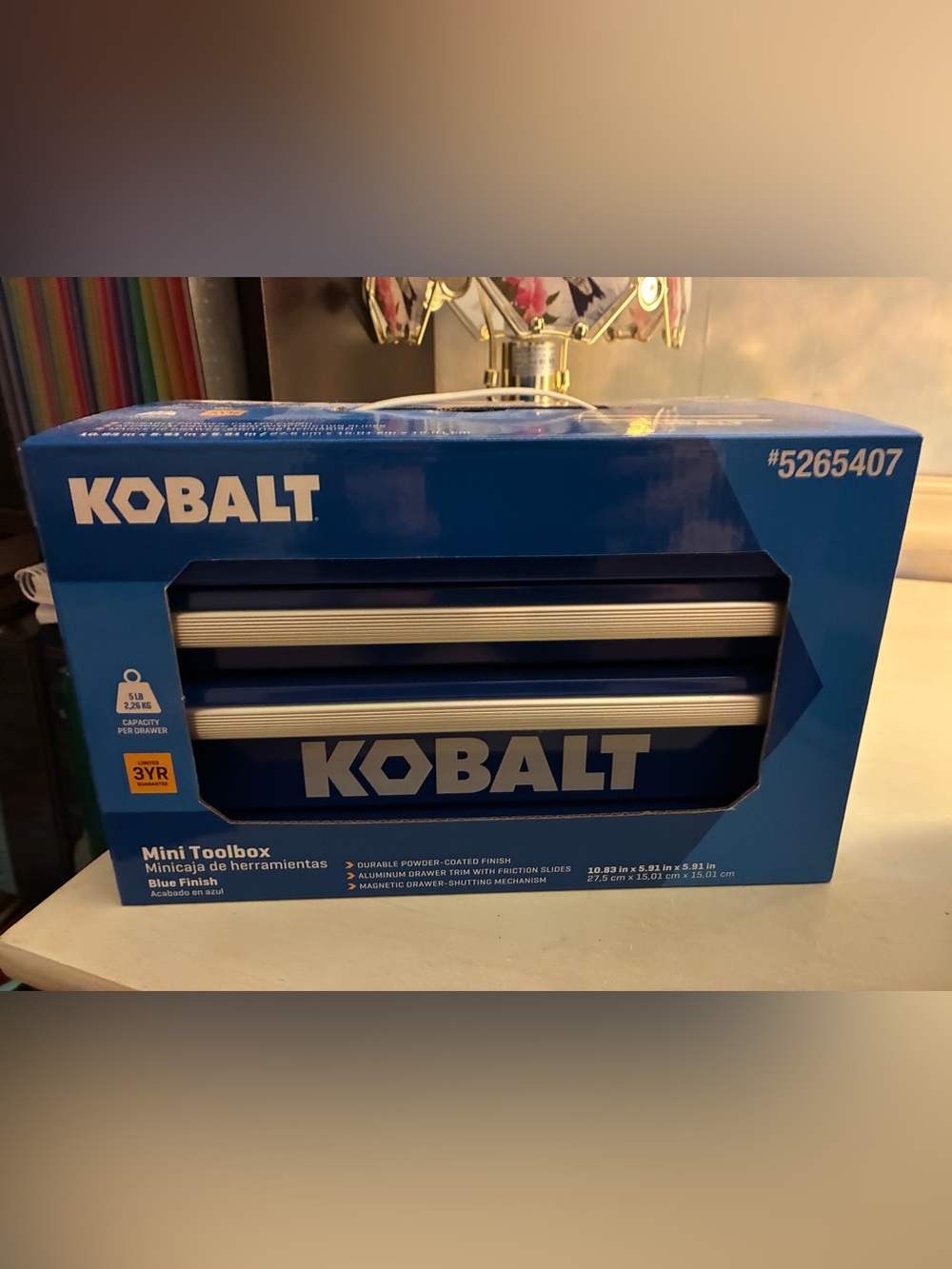 Kobalt Blue Tool Chest